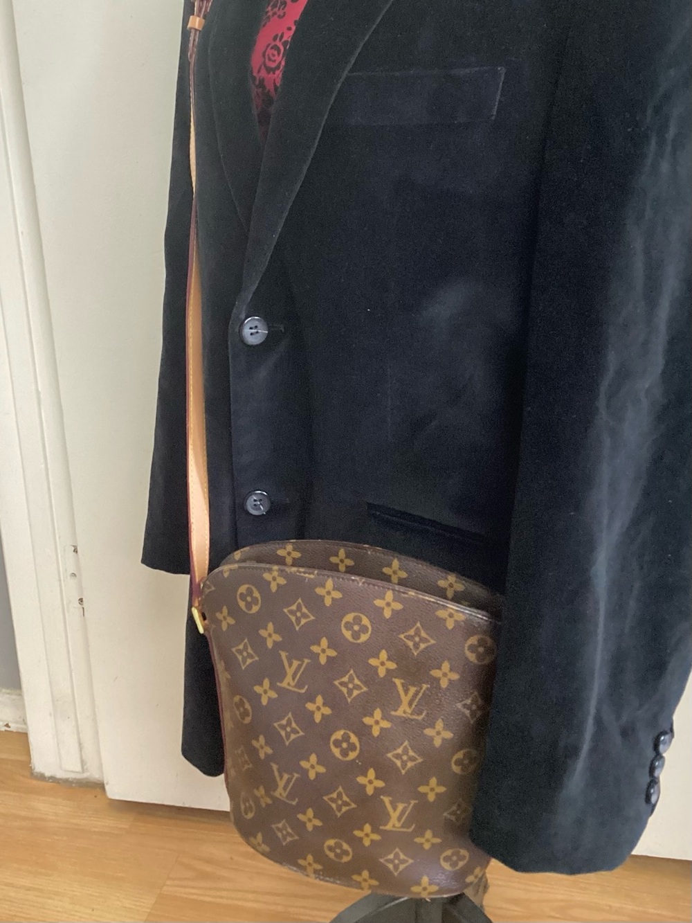 Vintage Louis Vuitton Monogram Druot Crossbody Bag Model M51290 EUC - Picture 15 of 16